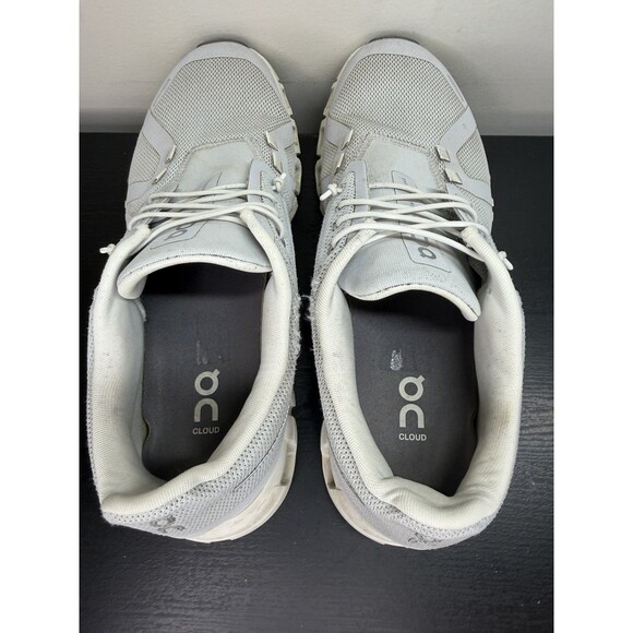 On Cloud 6 Glacier/White Running Shoes Womens 8.5 - Picture 8 of 13